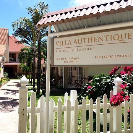 Villa Authentique Insel Insel La Digue Exterior foto