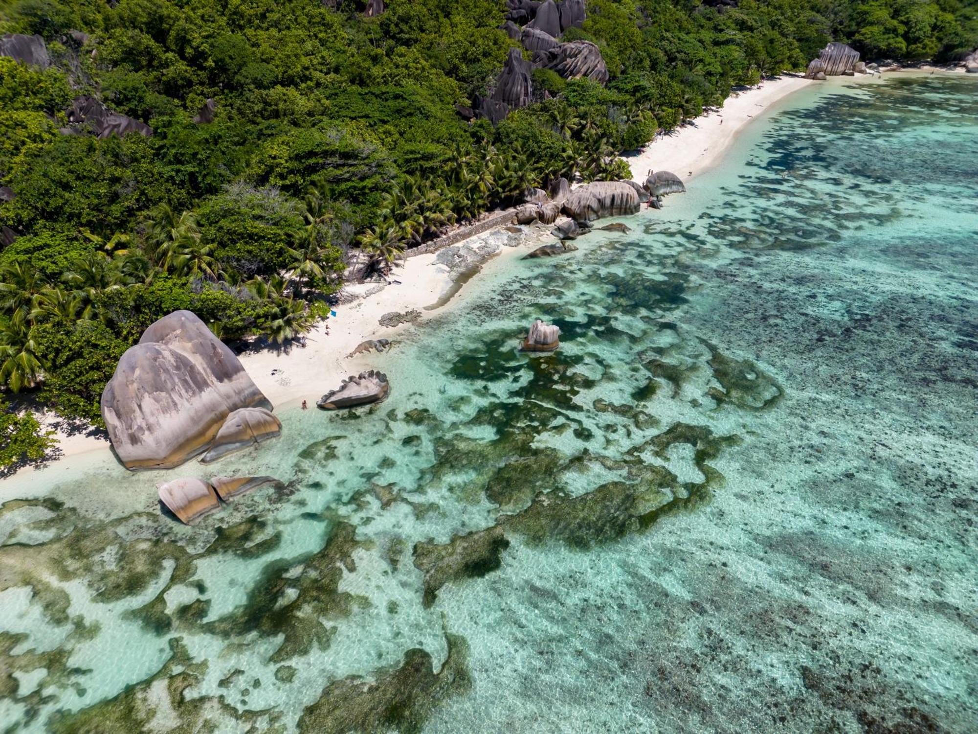 Villa Authentique Insel Insel La Digue Exterior foto