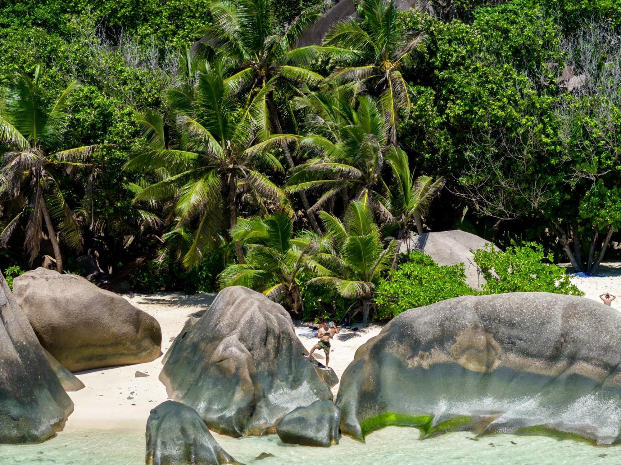 Villa Authentique Insel Insel La Digue Exterior foto