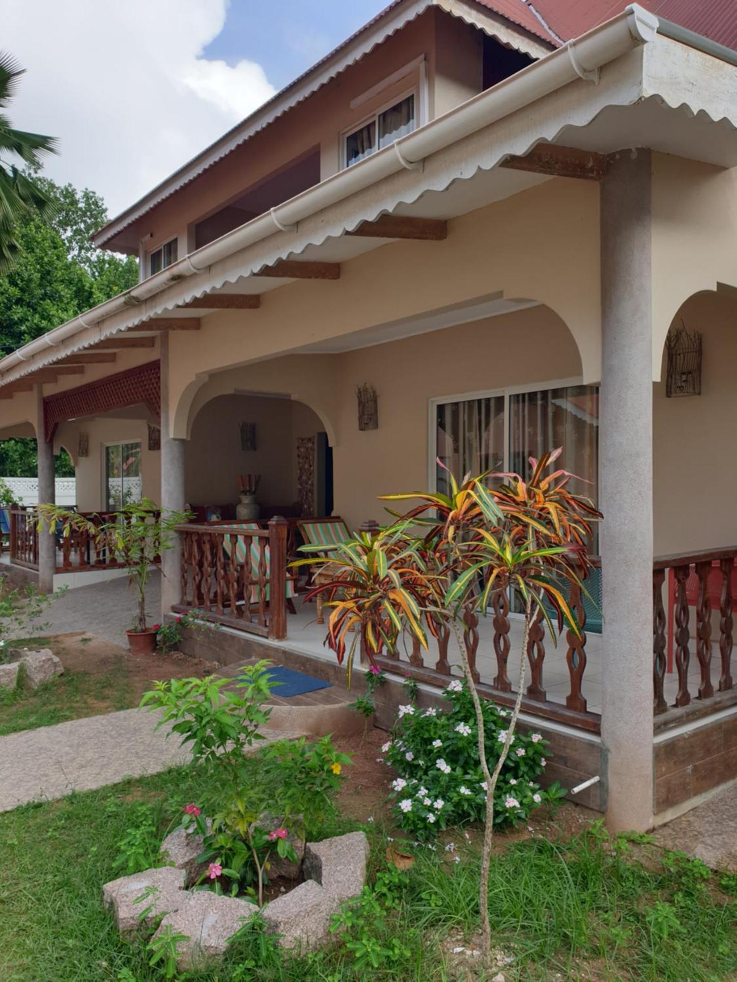 Villa Authentique Insel Insel La Digue Exterior foto